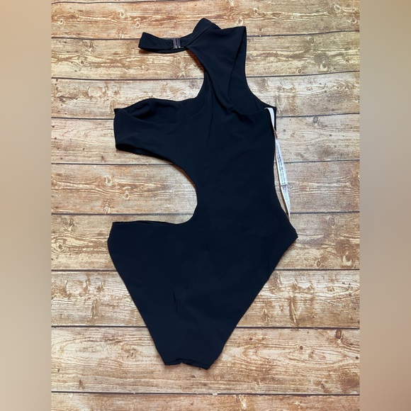 Mira Zadeh Swim Nwt Mira Zadeh The Abba Onepiece In Black Poshmark